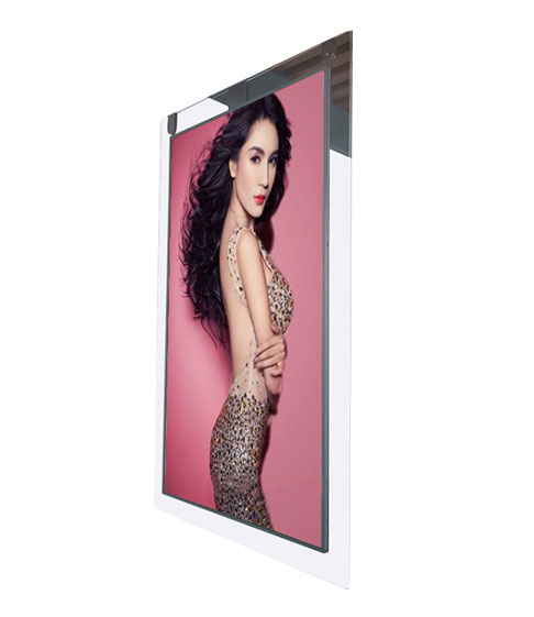 High Brightness Transparent Dual Sided Digital Window Signage