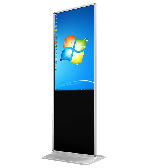 Supermarket Retail Shop HD Freestanding LCD Panel Digital Solutions
