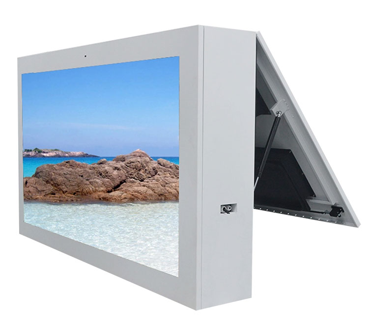 DOOH Wall Mounting Weather-Proof Outdoor Signage Boards Kiosks