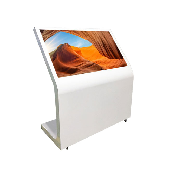 L Type LED Digital Signage External Camera Screen Info Lectern Kiosks