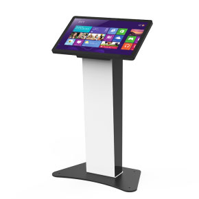 T Type Indoor Screen IR & PCAP Touch LED Signage Information Kiosk
