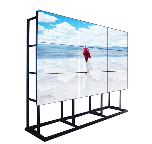 Floor LCD Digital Display Videowall 2x2 3x3 Solutions