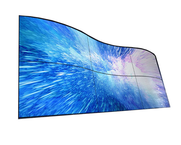 4K Resolution Curved Monitor LED Video Wall Displays