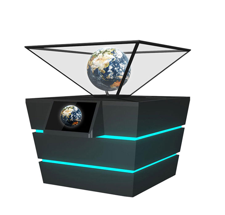 Four Side 360 Degree Portable Full HD 3D Holographic Displays